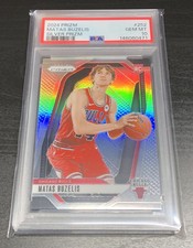 2024 PANINI PRIZM SILVER PRIZM #252 MATAS BUZELIS ROOKIE RC PSA 10 GEM MT!!!
