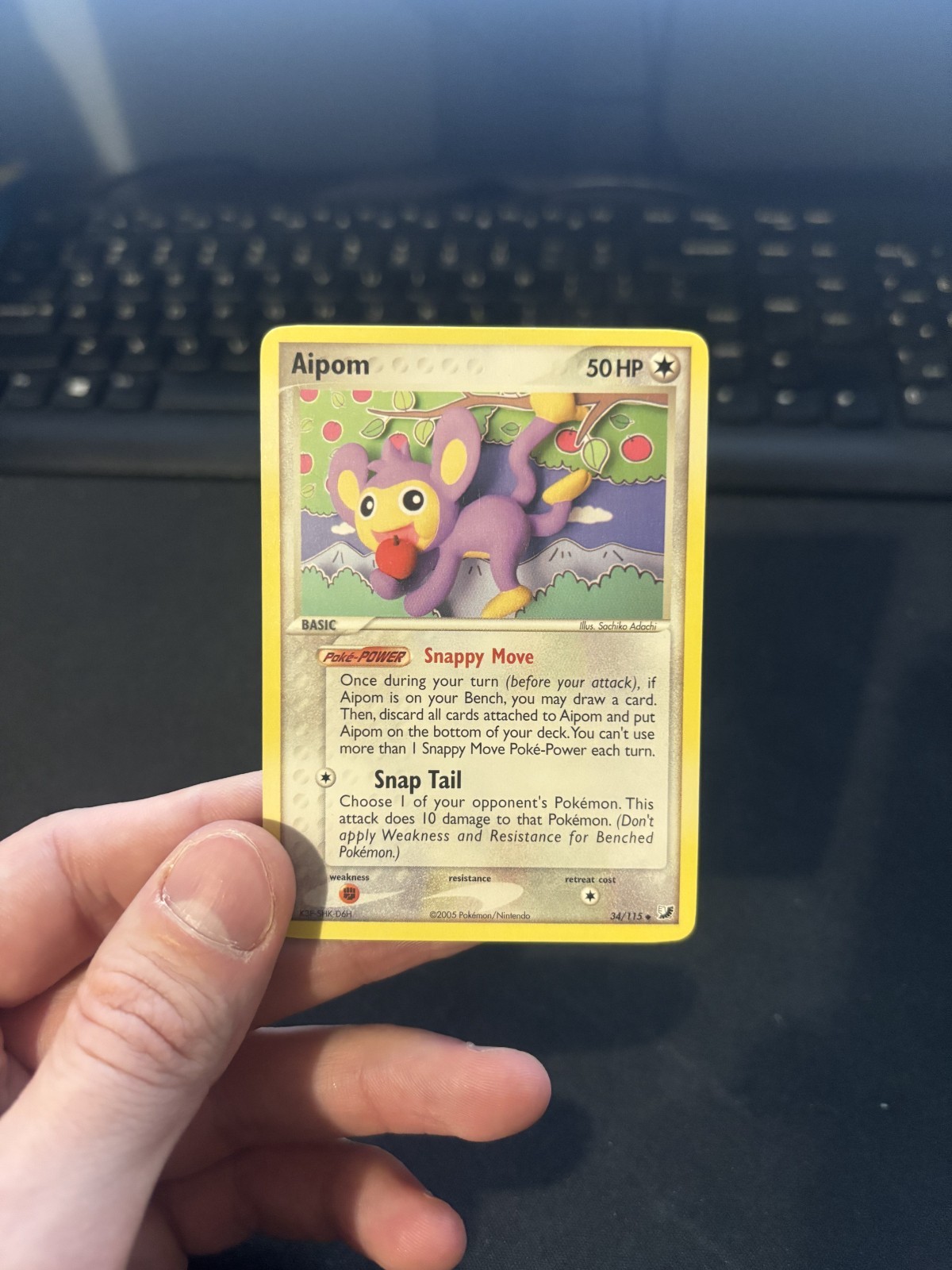 Aipom 34/115 Unseen Forces Regular NM