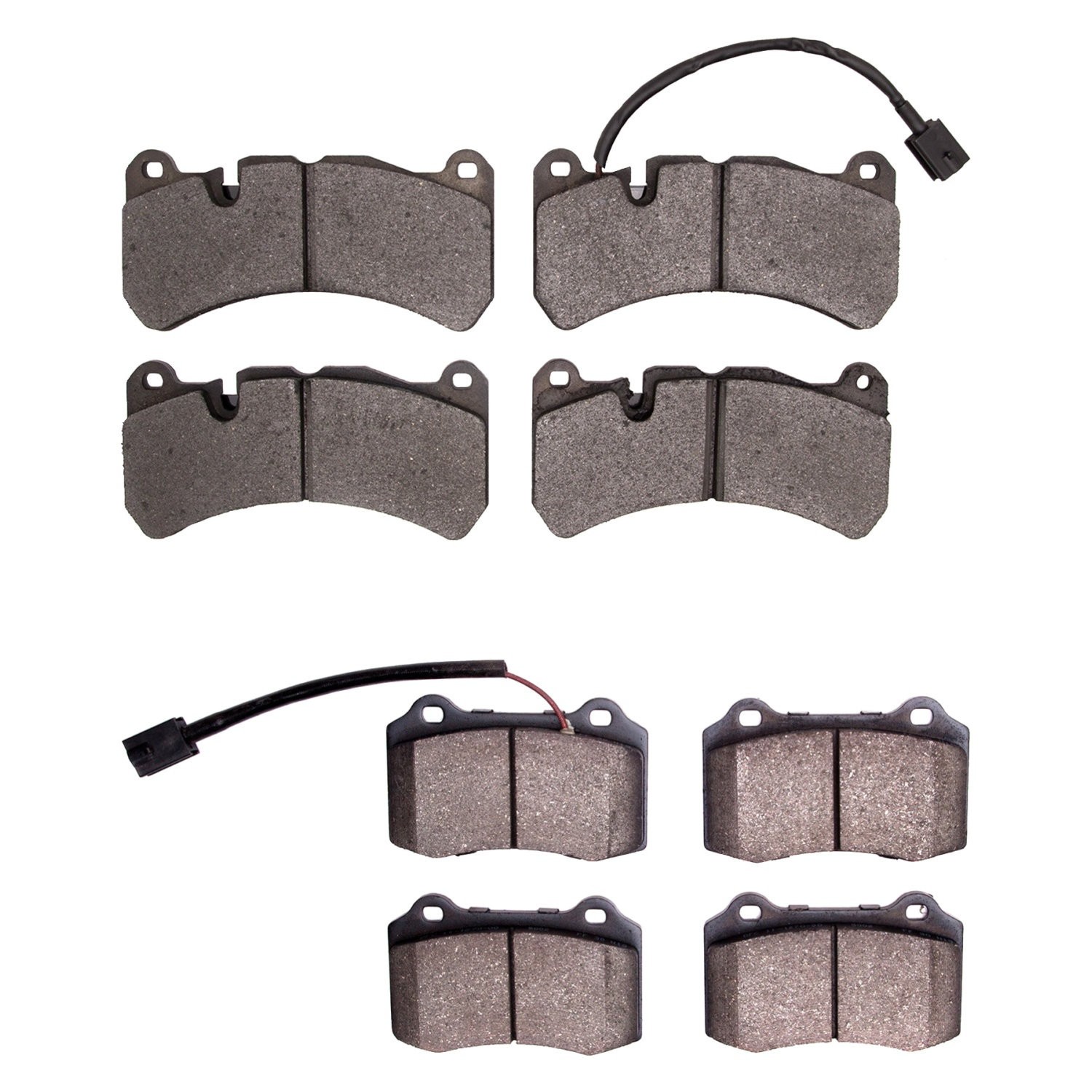For Maserati Ghibli 14-22 Brake Pad Set DFC 4000 HybriDynamic Hybrid Front &