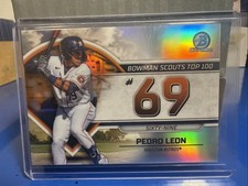 2023 Bowman - Bowman Scouts Top 100 Pedro Leon #BTP-69 (RC)