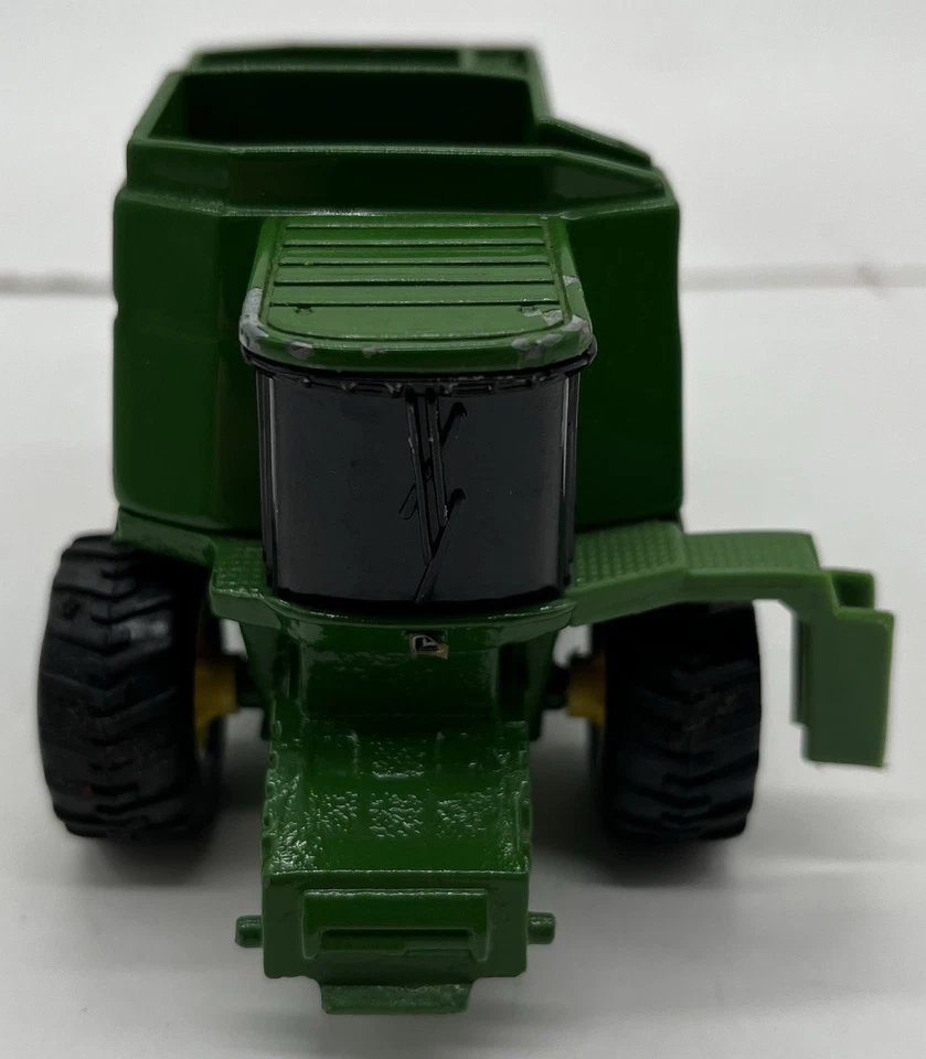 Vintage Green 1/32 John Deere ERTL Combine MISSING FRONT Diecast USA Used - Image 2 of 4