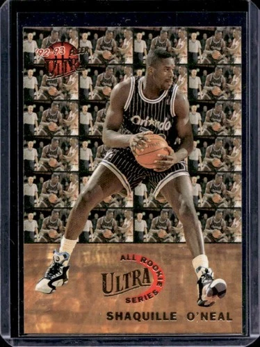 1992-93 Fleer Ultra Shaquille O'Neal All Rookie Series Rookie RC #7 Magic