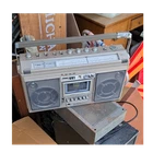 Pioneer SK-31 Silver Portable Boombox AM/FM Radio Cassette Tape Deck