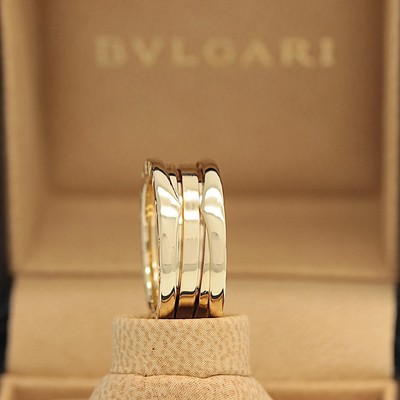 Bulgari B - Zero 1 Ring - 3 Band in 18KT Gold - Gr. 52 mit Bulgari Box