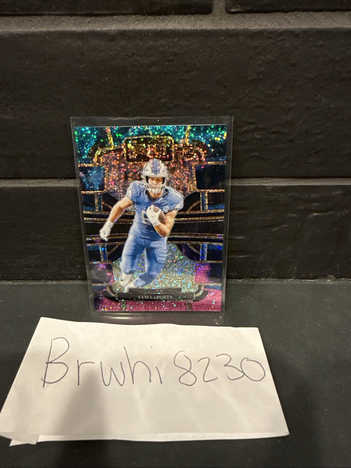 2023 Panini Select - Concourse Sam LaPorta #35 Cosmic SSP (Rookie)