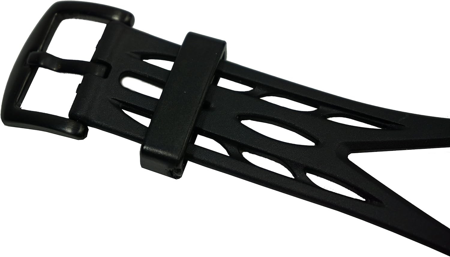 Gymboss Interval Timer and Stopwatch Watch Strap – One Size Fits All, Black 