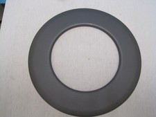 Wandrosette  150mm,Ofenrohr,Rauchrohranschluss,Gussgrau,Zierblende