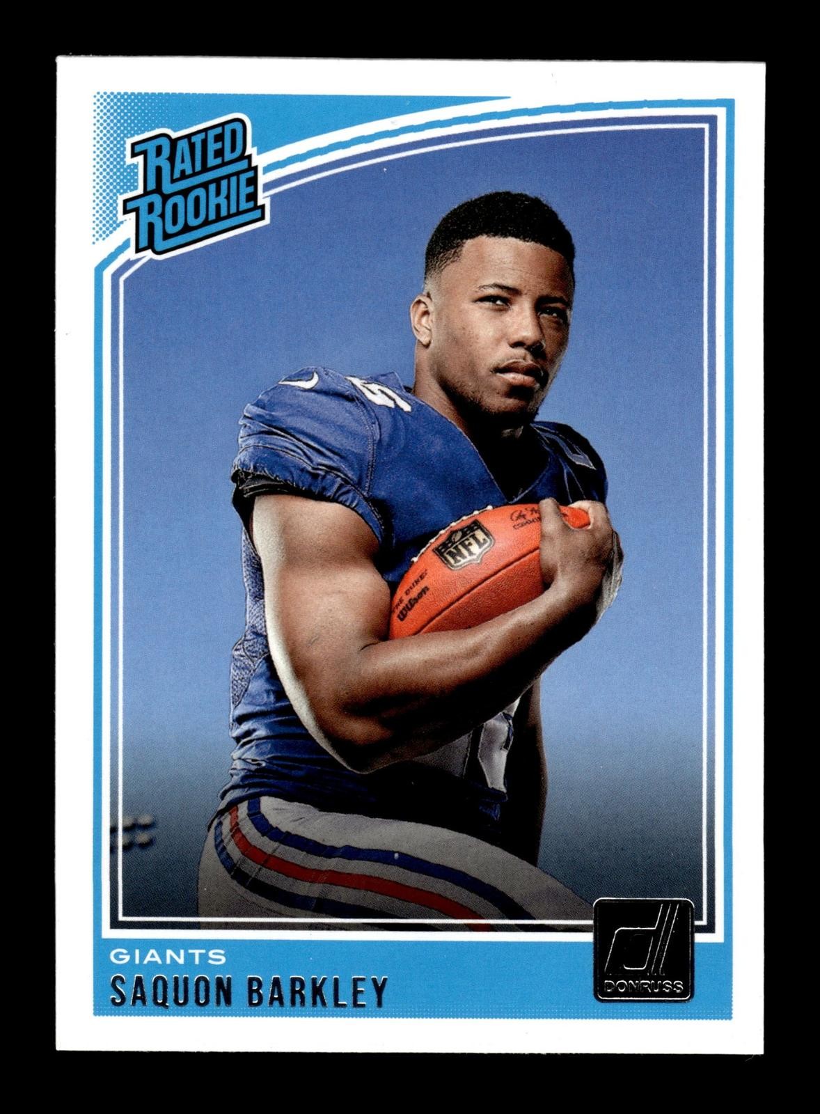 2018 Donruss #306 Saquon Barkley ROOKIE RC