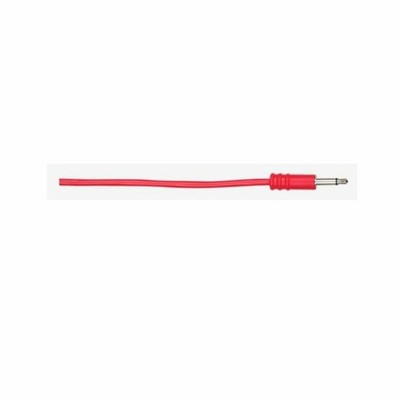 ALM Custom 3,5 mm Stecker Mono Patchkabel (30 cm, rot, 5er Pack)
