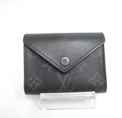Authentic LOUIS VUITTON Monogram Eclipse Etui Cartes Arsesne Card Case F#48918