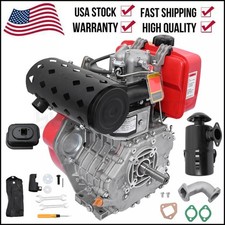 10hp 418cc Diesel Motor Engine Heavy Duty Single Cylinder Air- Cooled 4 Stroke