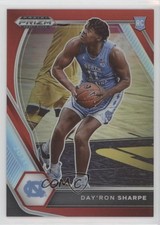 2021-22 Panini Prizm Draft Picks Variation Red 245/299 Day'Ron Sharpe #25 1pe9