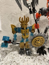 LEGO Bionicle 70795 Mask Maker vs Skull Grinder G2 Golden Ekimu Mask Mata Nui