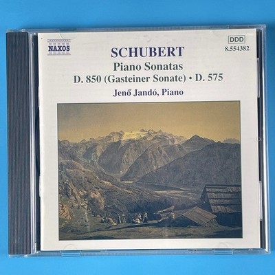Jeno Jando - Schubert Piano Sonatas D. 850 & 575 - Naxos 2002 - CD