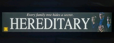 Hereditary 5x25 Movie Theater Mylar Ari Aster Toni Collette Alex Wolff