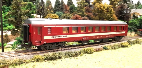 * 1/87 HO Scale * Lima * SNCF "Restaurant" Dining Car Le Capitole * 309207 * | Condition: Used