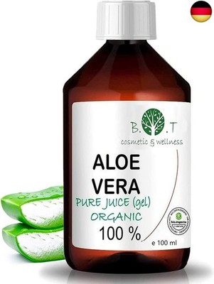 B.O.T Cosmetic & Wellness - BIO Aloe Vera Liquid 100ml | Homemade Cosmetics