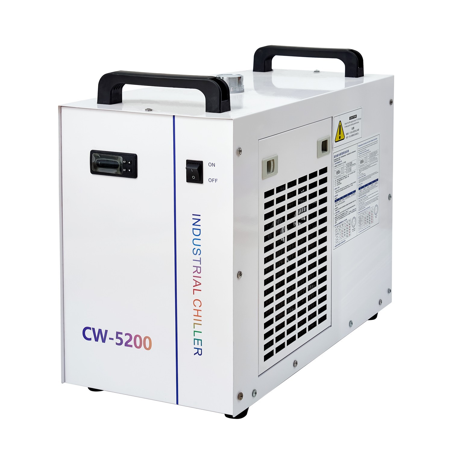 CW5200 Water Chiller Industrial Water Chiller for 60W-150W CO2 Laser Engraver