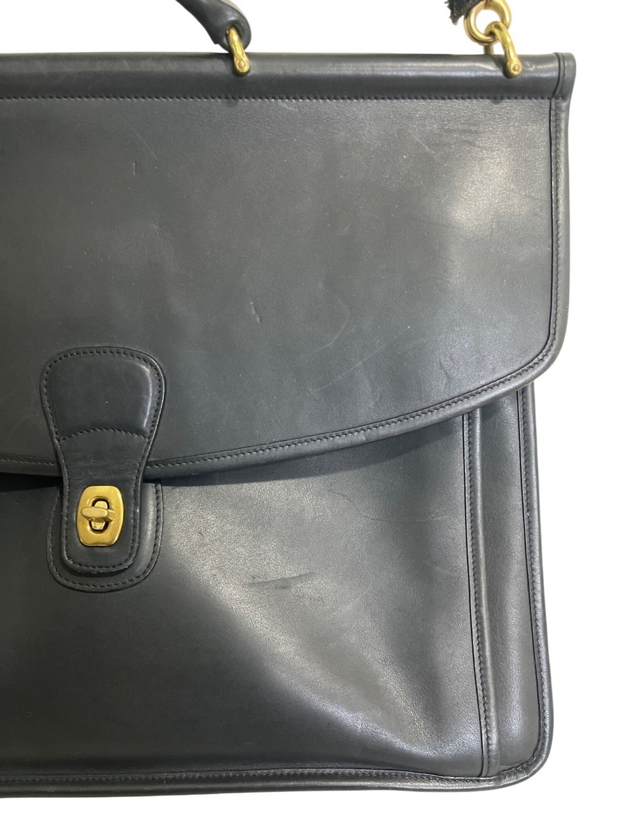 バッグ Old Coach Beekman Briefcase Shoulder Bag Vtg coach beekman briefcase - Gem