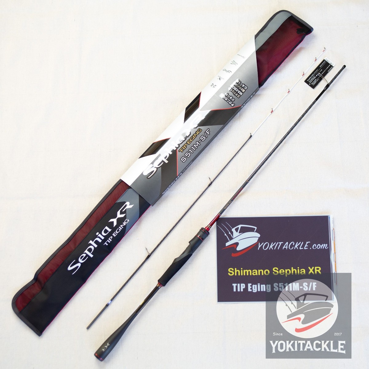 Shimano SEPHIA XR Tip Eging S511MSF Spinning Rod for sale online 