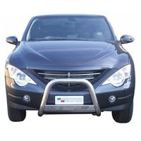 FrontbüGel FrontschutzbüGel FüR Ssangyong Actyon Sports 2007-2012 ø63 Stahl Grau