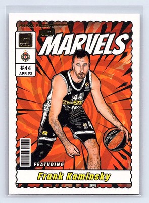 Frank Kaminsky 2023-24 Donruss Turkish EuroLeague #16 Net Marvels Press Proof