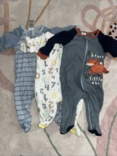 3pcs Boys Sleepers 3month Bundle