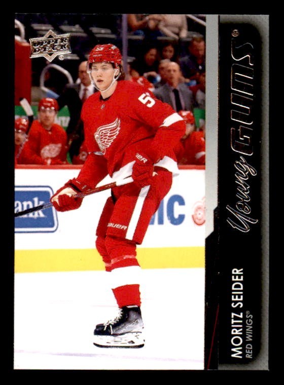 2021-22 Upper Deck #469 Moritz Seider  Rookie Young Guns