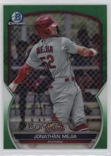 2023 Bowman Chrome Prospects Green Refractor /99 Jonathan Mejia #BCP-15 04cw