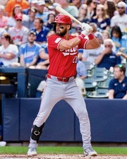 NICK MARTINI 8x10 PHOTO #10 CINCINNATI REDS WM