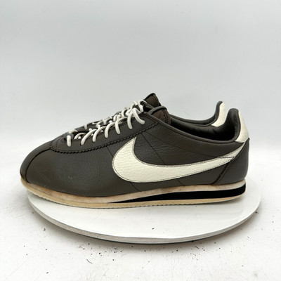 Nike ID Cortez Men Size 10 AO4693-992 Black White Leather Training Shoes