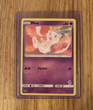 Pokémon TCG Mew Hidden Fates Holo Rare 32/68 HP 80 (2019) EN