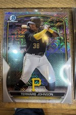 2023 Bowman - Chrome Prospects Termarr Johnson #BCP-88 Mojo Refractor (RC)+bonus