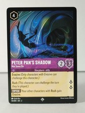 Peter Pan's Shadow - Not Sewn On - Rise of the Floodborn 55 - LORCANA -A