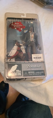 Figurine NECA Resident Evil – Zombie 10ème Anniversaire, 16 Cm, 2006