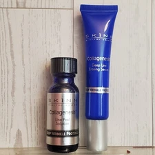 Collagenesis by SKINN Deep Line Erasing Serum 0.5oz & Line Peel Solution 0.5