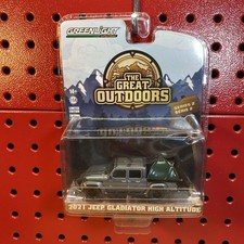 GREENLIGHT THE GREAT OUTDOORS - 2021 JEEP GLADIATOR HIGH ALTITUDE 1/64 DIECAST