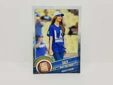 2015 Topps Baseball #FP-13 SUZY, Korean Singer (Dodgers) - First Pitch Insert