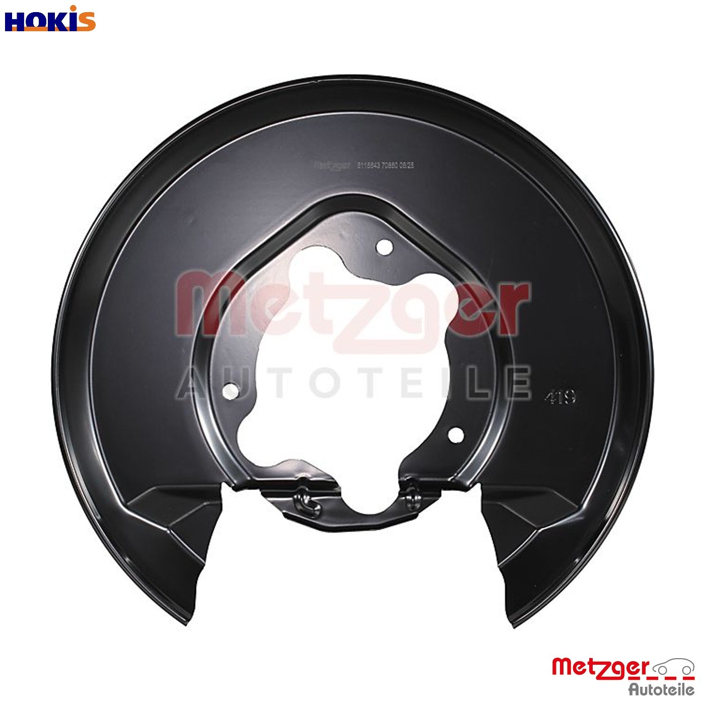 SPLASH GUARD BRAKE DISC 6115643 FOR HONDA ACCORD/VII/Tourer 3K24AK24A3 2.4L 4cyl