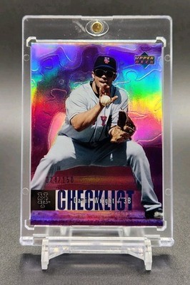 2006 Upper Deck Special F/X Purple David Wright RARE PURPLE F/X REFRACTOR SP/150