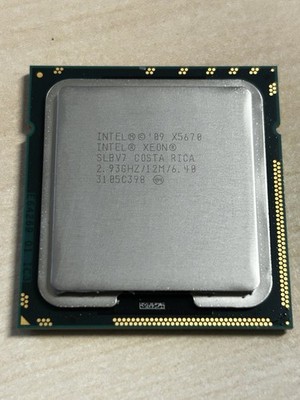 INTEL XEON X5670 SLBV7 2.93 GHz 6 CORE LGA 1366 CPU Prozessor