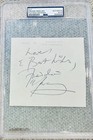 Freddie Mercury Queen Signed & Inscribed Large Autograph Beautiful PSA/DNA RARE