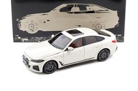 1:18 Minichamps BMW I4 M50 G26 Limousine 2022 White Metallic