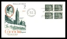 Mayfairstamps Canada FDC 1971 block parliament building in Ottawa kingswood Firs