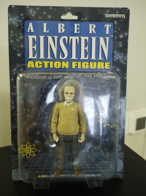 Albert Einstein Action Figure 2003 Accoutrements NEW in Package