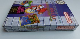 Super Mario Bros Tetris Nintendo World Cup 3 in 1 NES cartucho super PAL B CIB