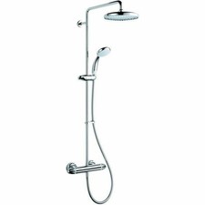 Mira Coda Pro ERD Chrome Bar Mixer Shower with Deluge & Diverter Head 1.1836.006