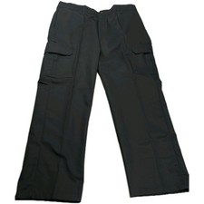 Red Kap Men's Industrial Cargo Pant 42W x 32L PT88BKO, Black