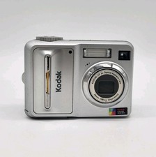 Kodak EasyShare C653 6.1MP Silver Compact Digital Camera For Parts or Repair