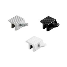 Sliding Window Economy Sash Lock 2-Pack Aluminum - Choose Color